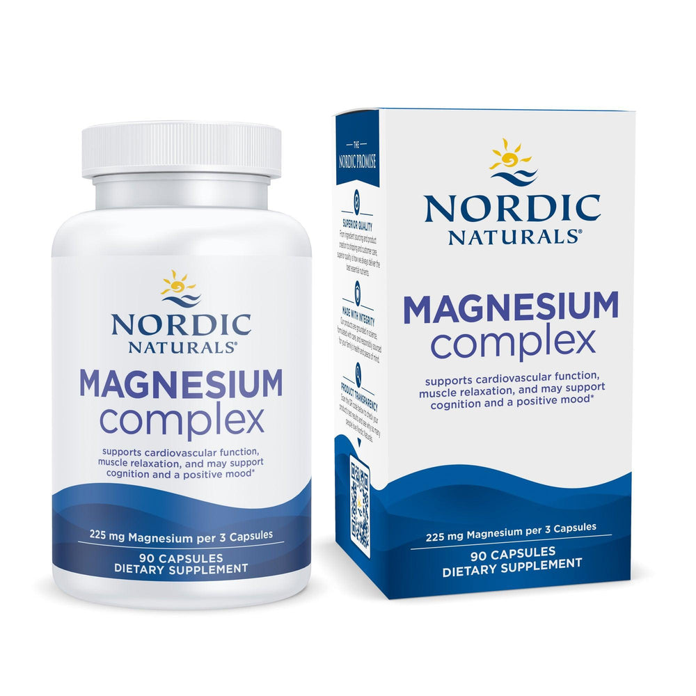 Nordic Magnesium Complex 90ct | Bottle - SlimGroupinc