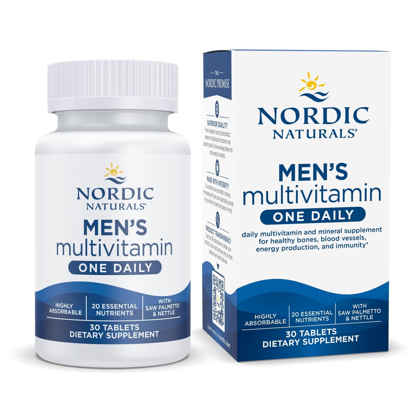 Men's 1 Daily Multivitamin | Bottle - SlimGroupinc