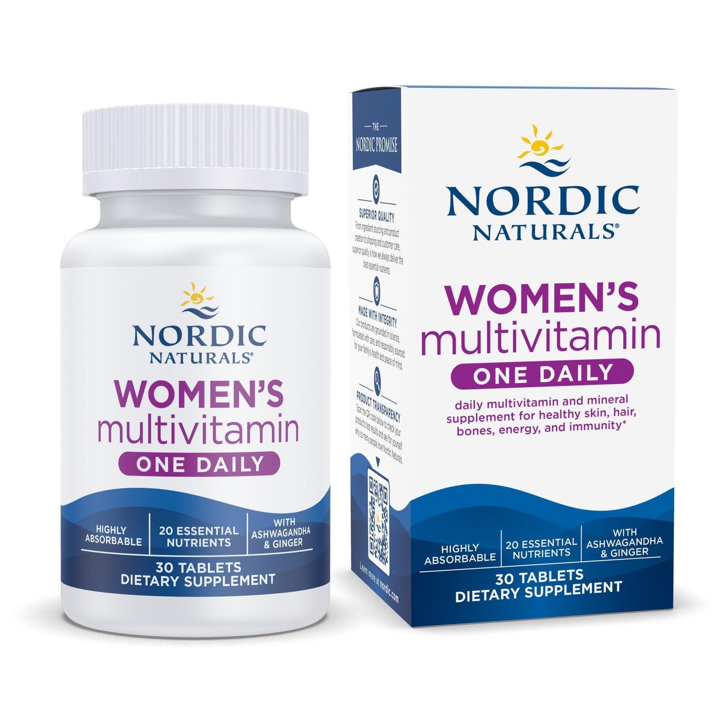 Women's 1 Daily Multivitamin | Bottle - SlimGroupinc