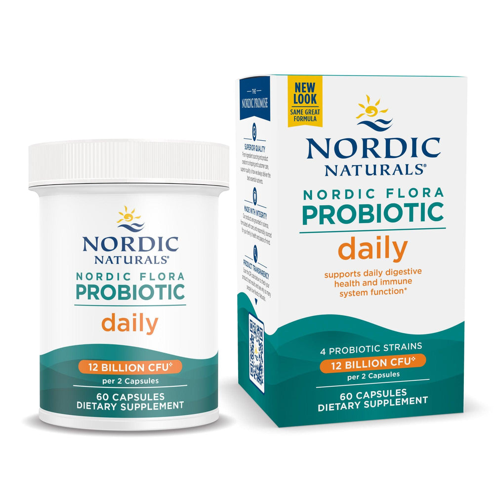 Nordic Flora Probiotic Daily 60ct | Bottle - SlimGroupinc