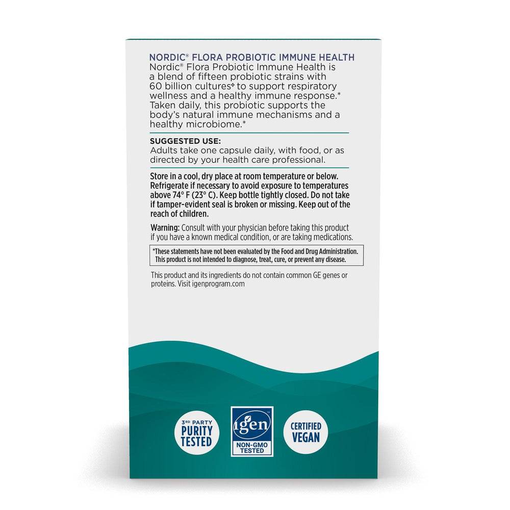 
                  
                    Nordic Flora Probiotic Immune Health | Bottle - SlimGroupinc
                  
                