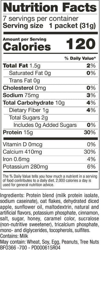 
                  
                    Apple Cinnamon Oatmeal - SlimGroupinc
                  
                