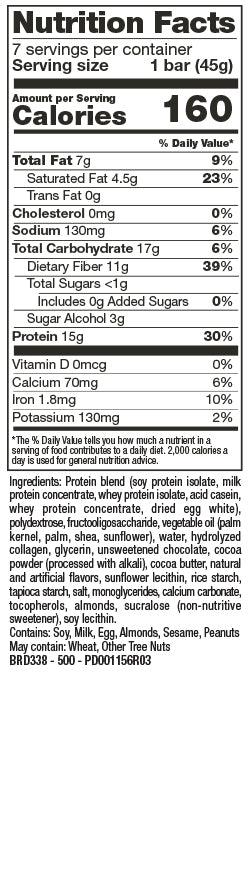 
                  
                    Very Low Carb (VLC) Chocolate Crisp Bar - SlimGroupinc
                  
                