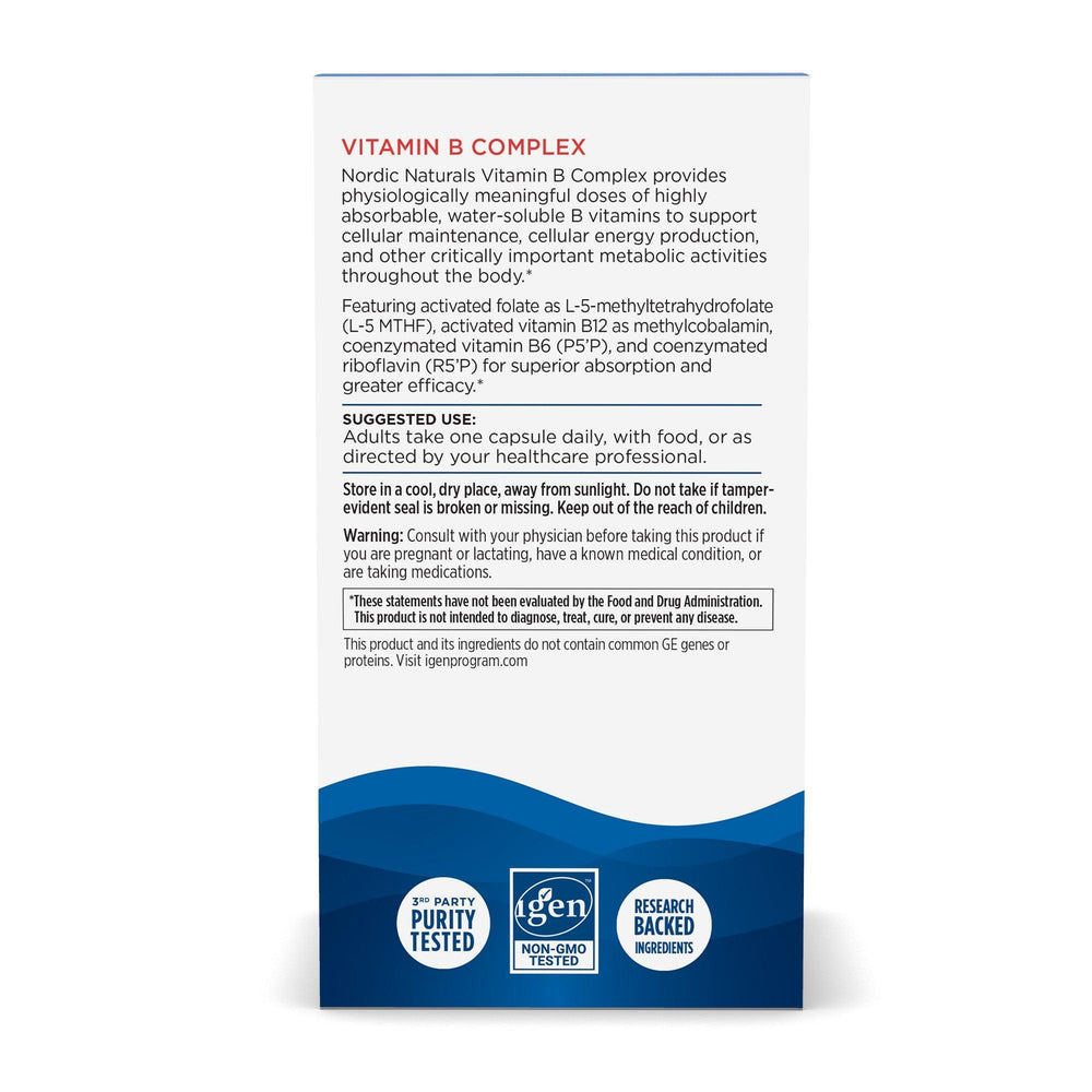 
                  
                    Vitamin B Complex 45ct | Bottle - SlimGroupinc
                  
                