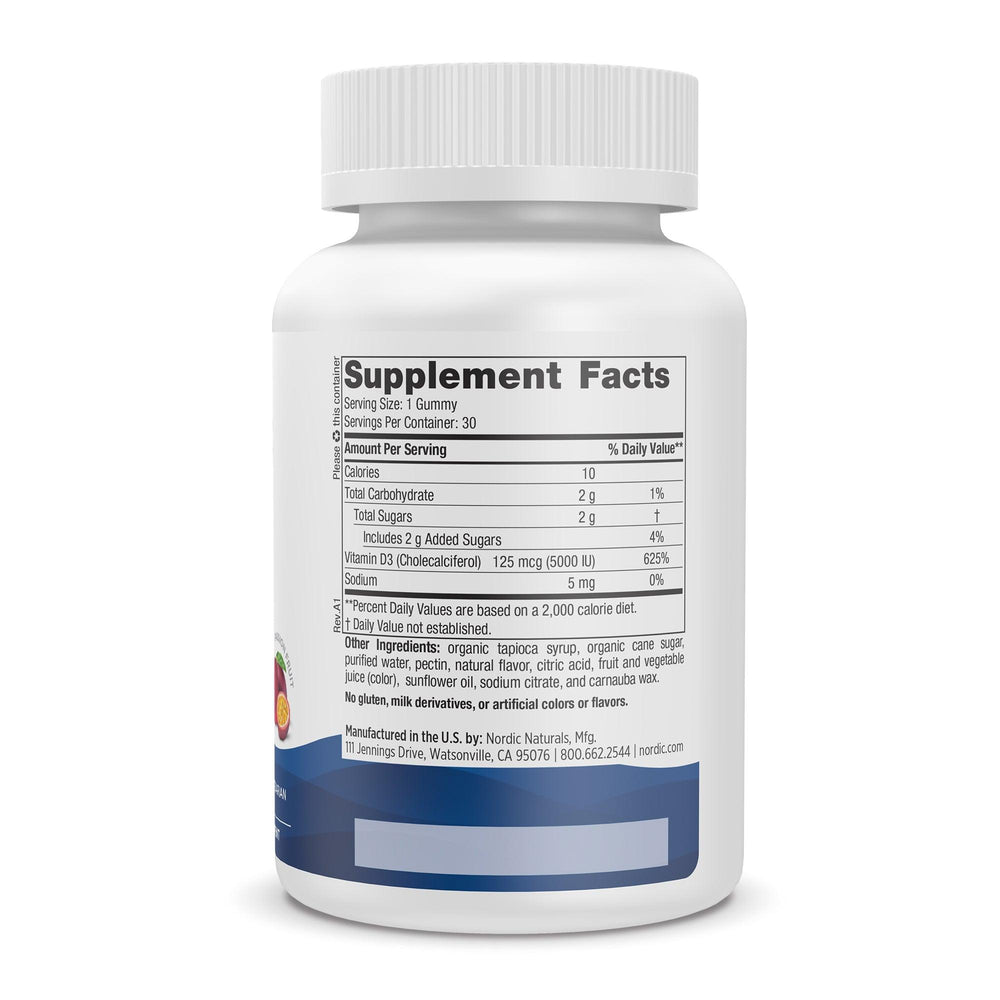 
                  
                    Vitamin D3 5000 Gummies 30ct | Bottle - SlimGroupinc
                  
                