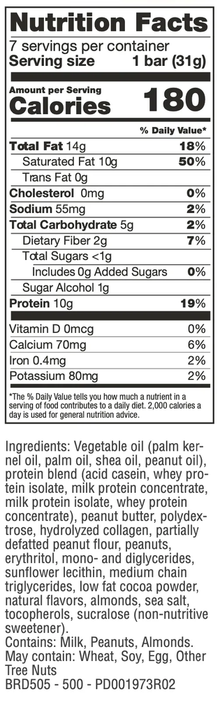 
                  
                    Peanut Butter Keto Bar Case - SlimGroupinc
                  
                